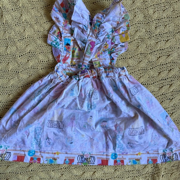 Handmade girls Sesame Street Inspired Dress size 3-4 T - Picture 5 of 7